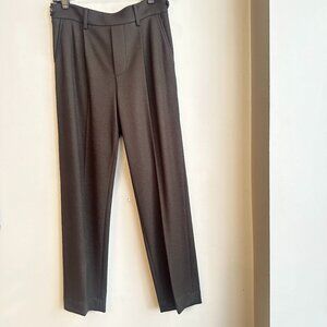 Vince dark olive green wool blend pull on pants. NWT. Size S.